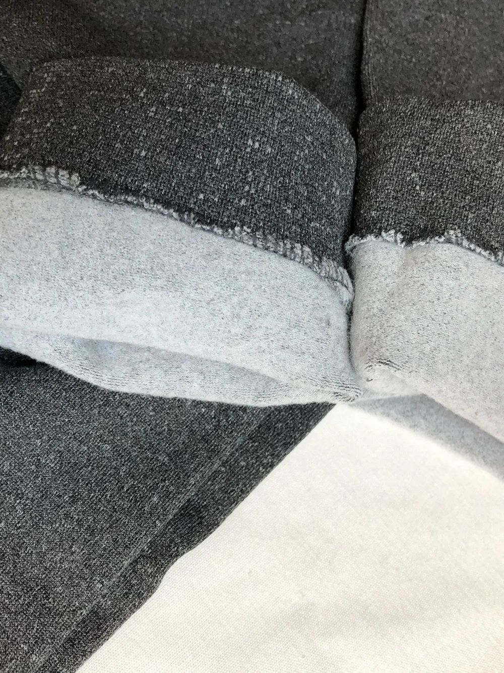 NEW Secret Treasures Grey Fleece Footless Tights M/L